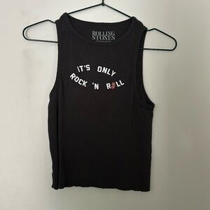 Rock N Roll crop tank